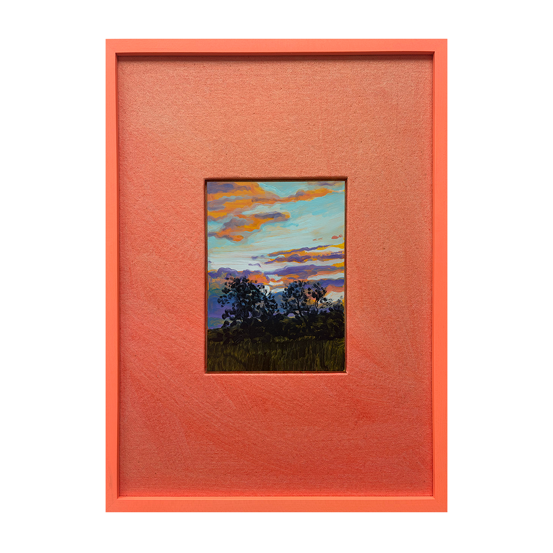 'Sunset Orange' by Nadine James