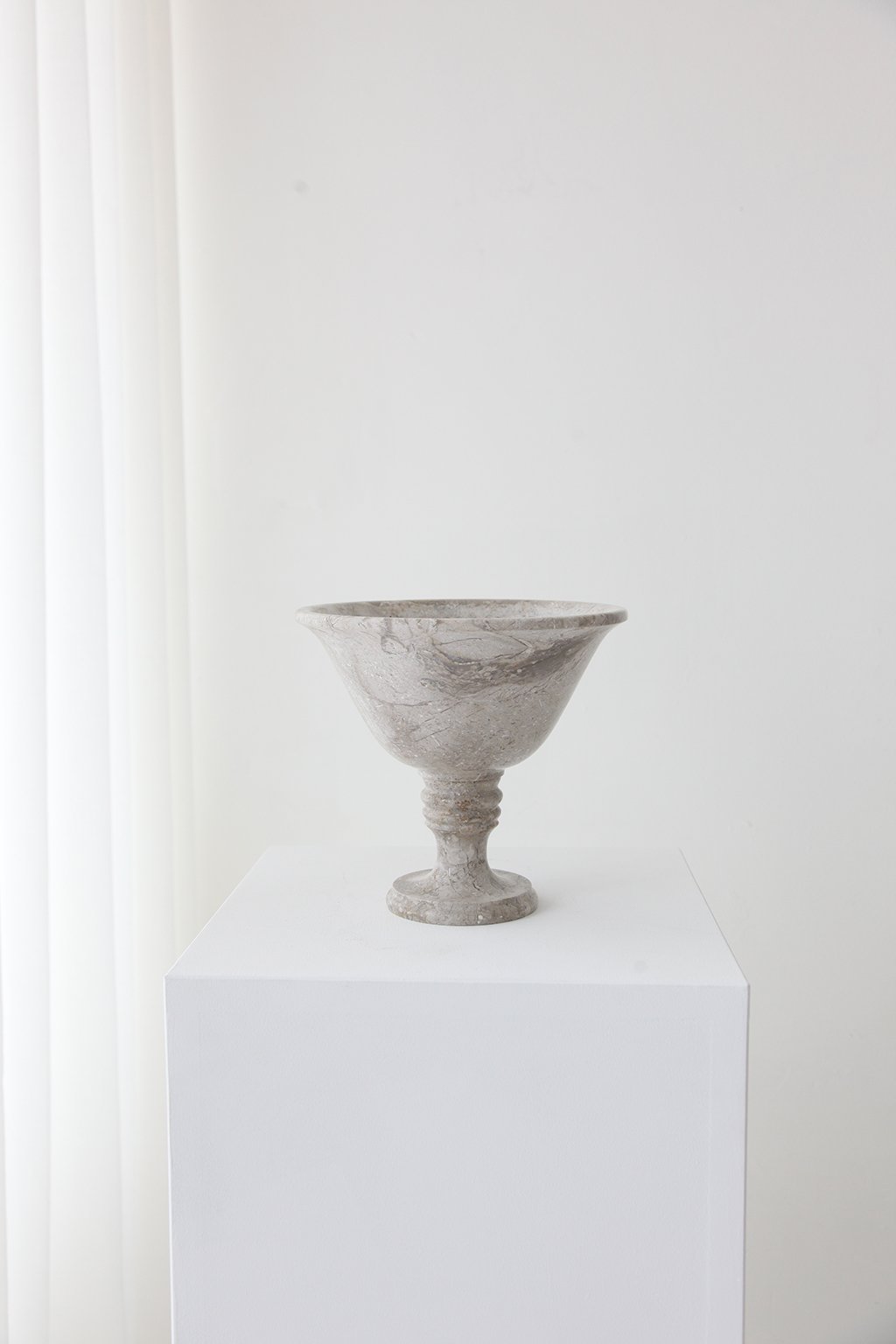 Marble Pedestal Bowl