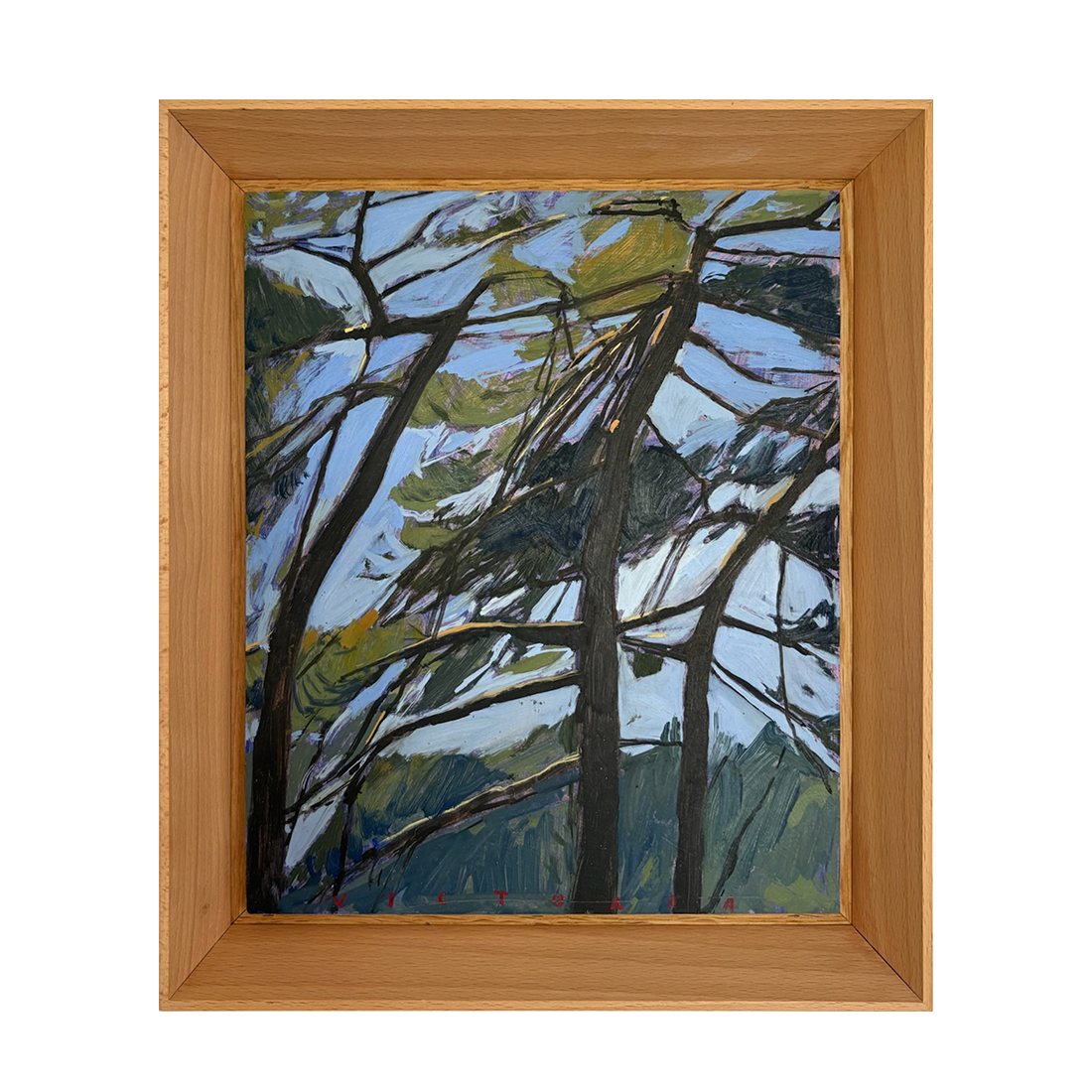 ‘Foret dominate de la Commanderie # 1 Fontainbleu, France’ by Victoria Homewood