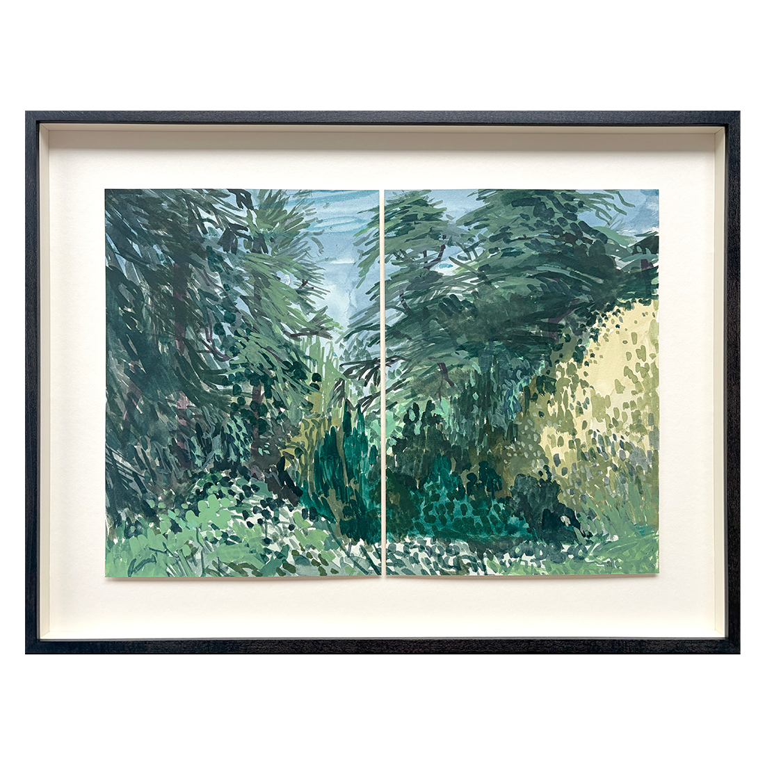 'View to Trees, Amberley' by Simon Sparkes
