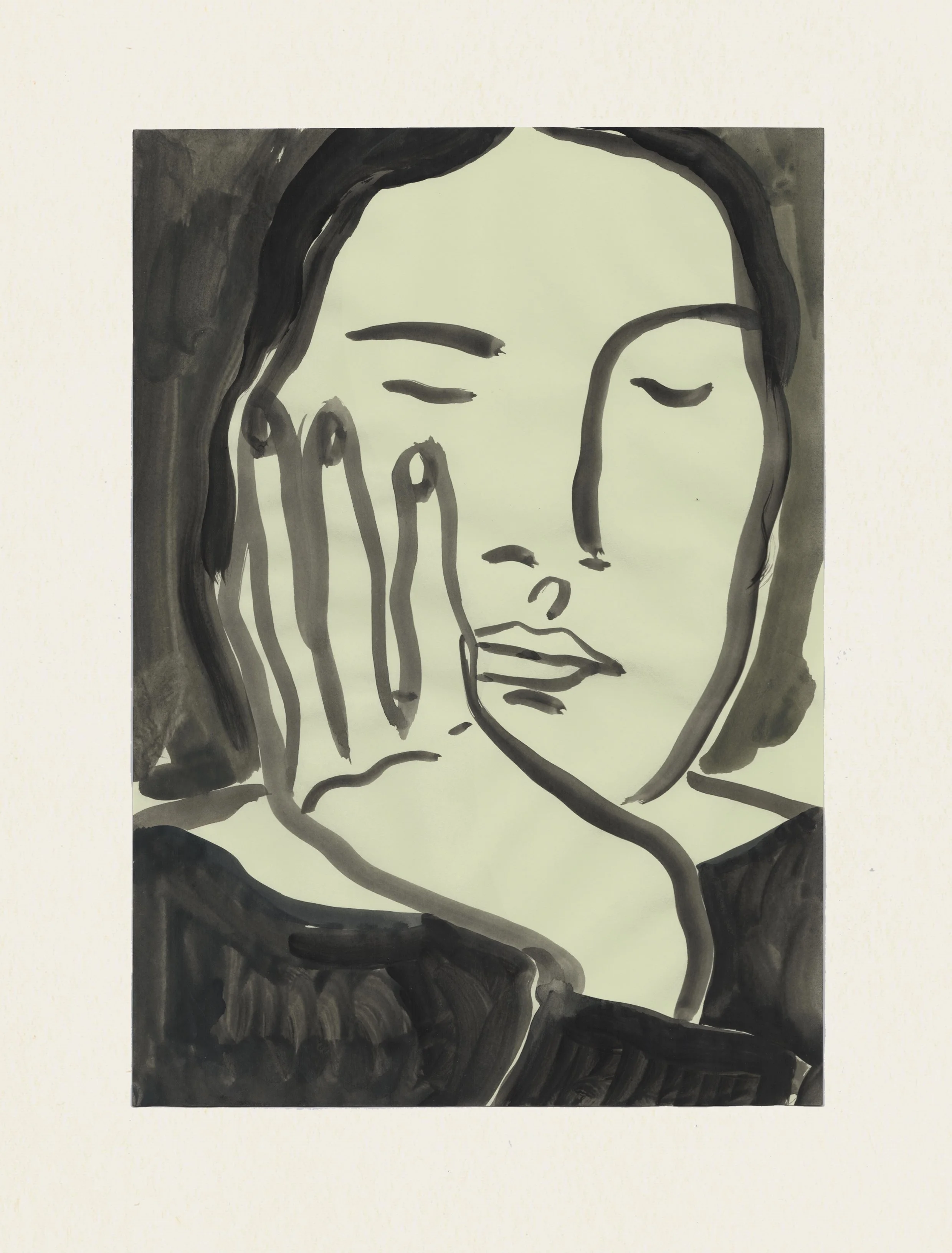 Face on Hand by Rosie McGuinness