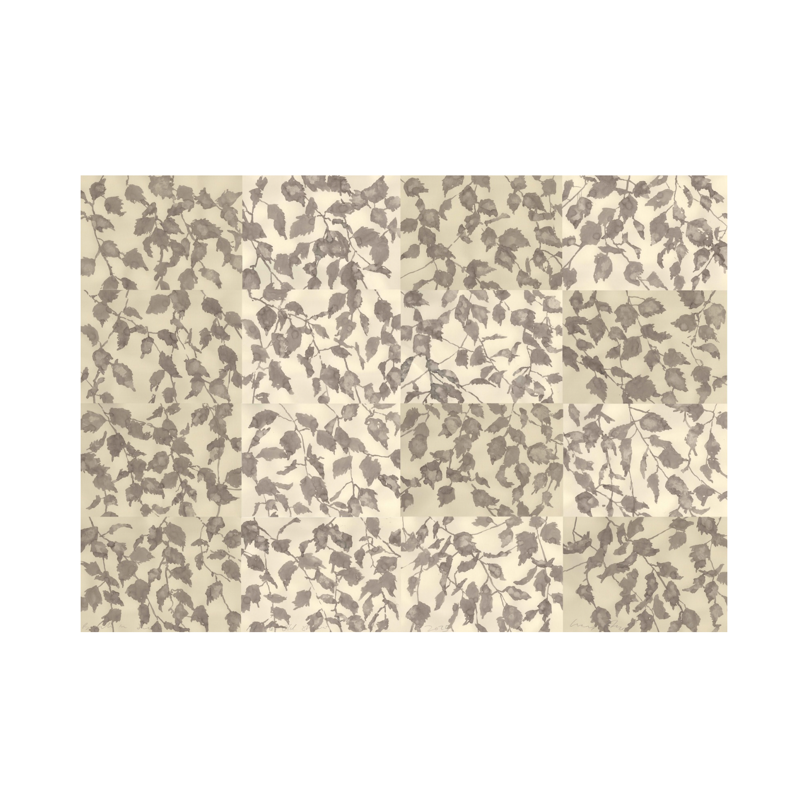 'Birch at the Old Studio in July' by Lucy Augé