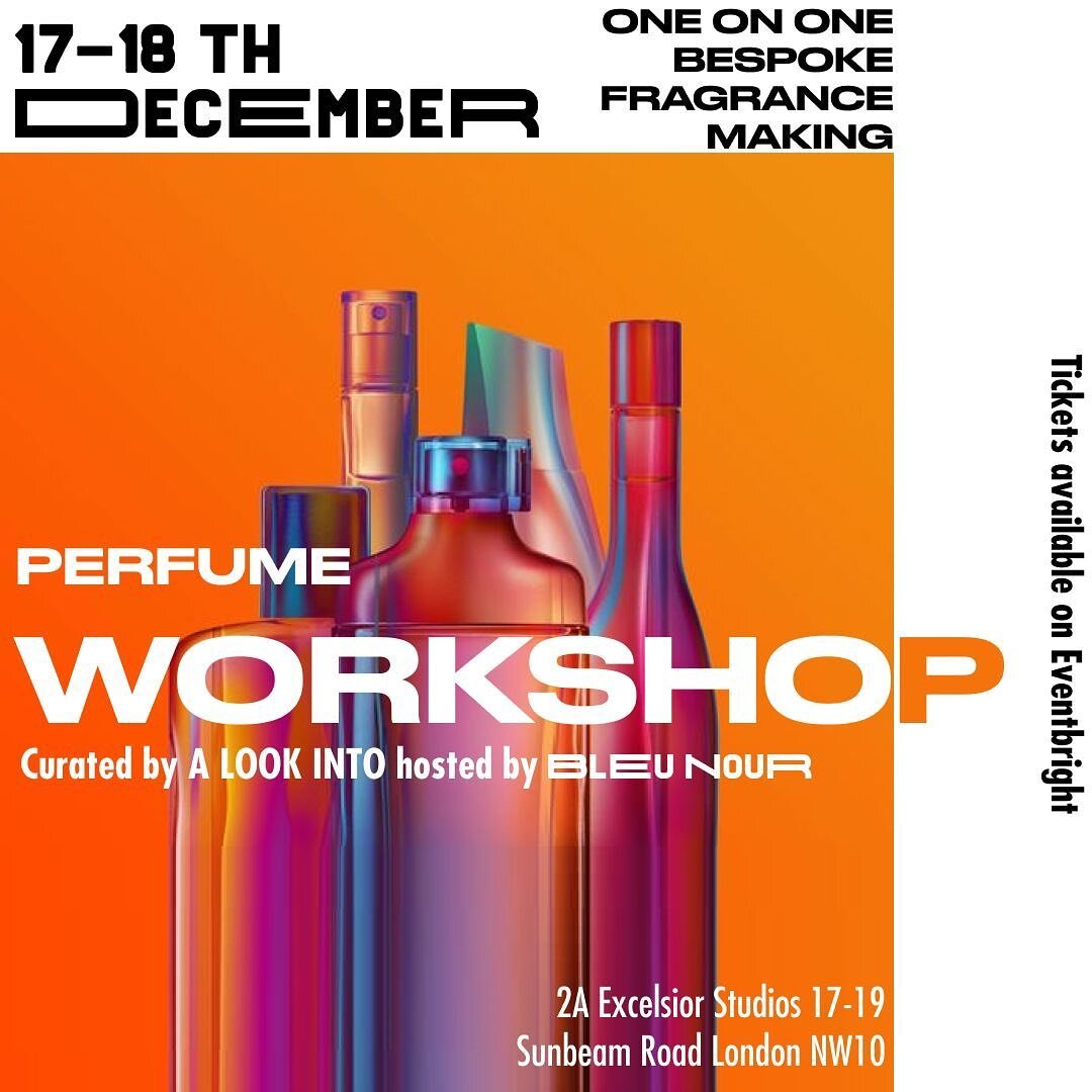 Join @bleu.nour at the @alookinto_ studio for a bespoke, one-on-one fragrance masterclass!

Founded in Paris in 2022, Bleu Nour was born to create a new olfactory experience, because we know how smelling is important to create memories.

Each partici