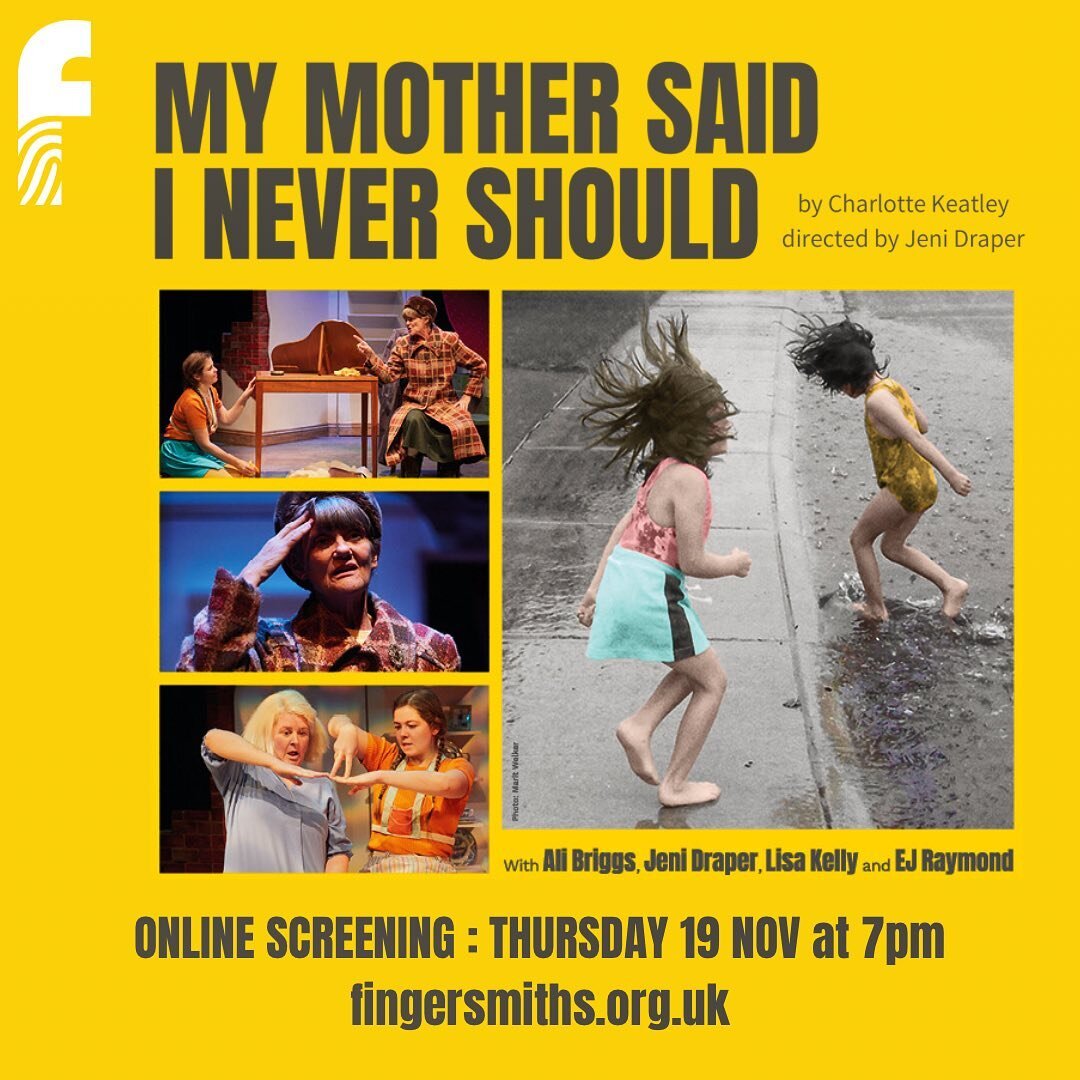 Just under 24 hours until our first screening of #MyMotherSaid but if you want to have a sneak peak at our brand new website, it&rsquo;s now live! Link in bio 👆&bull; 

After the screening you can also take part in a free BSL interpreted and live ca