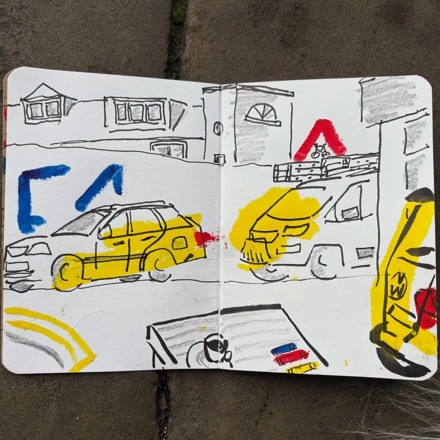 Coffee ✏️ ☕️ @georgescafebrockley 
.
.
#se4 #favouritecafes #sketchbook #walktosee #goodshipillo draweveryday drawdaily drawingfromlife drawingfromobservation honoroak brockley croftonpark