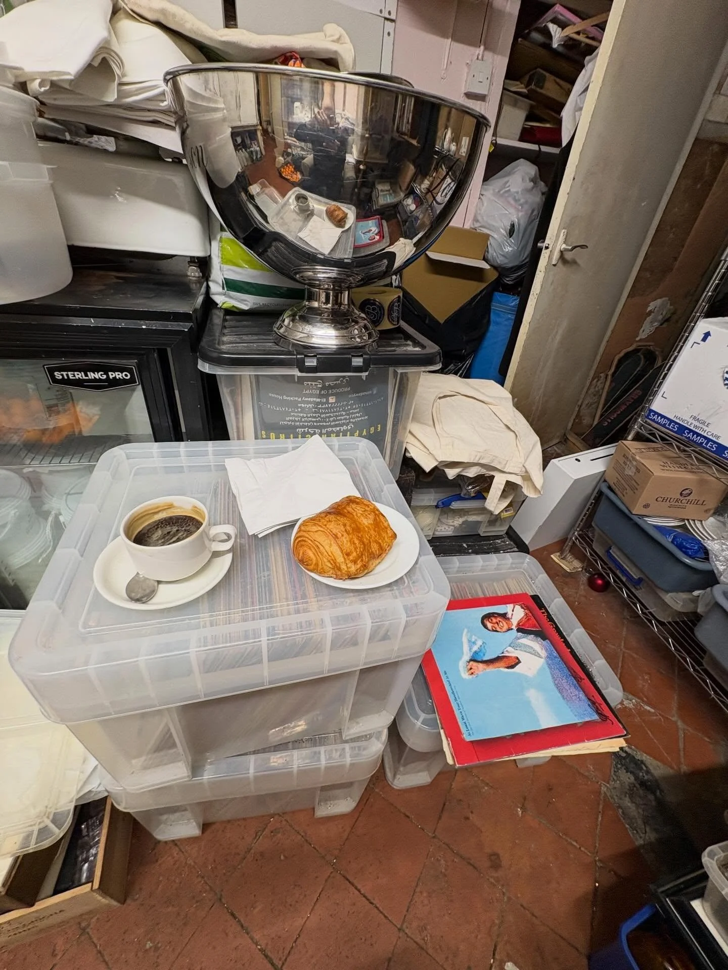 A quiet hour in a caf&eacute; basement, going through records.

I always enjoy this kind of space &mdash; unhurried, just noticing what&rsquo;s there.

It&rsquo;s not so different from how I work as a homeopath &mdash; taking time, paying attention, 