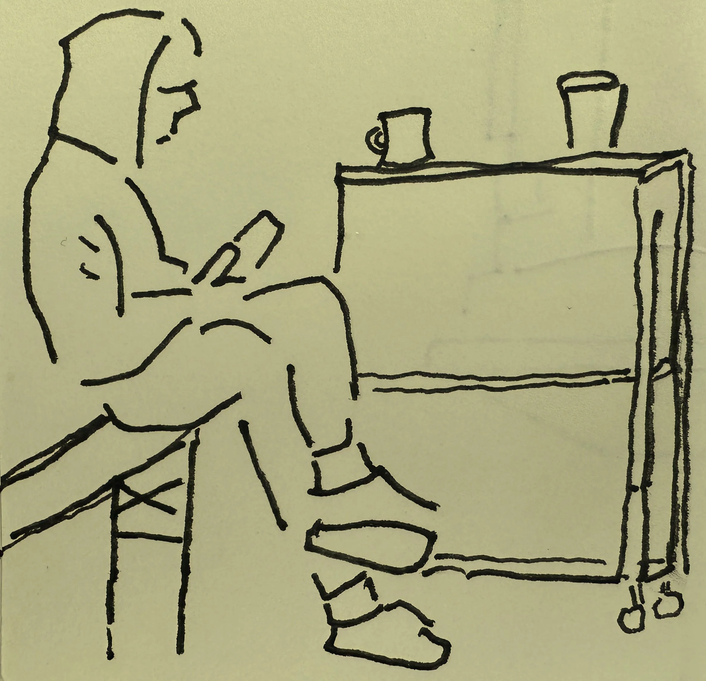 rest and recovery drawing