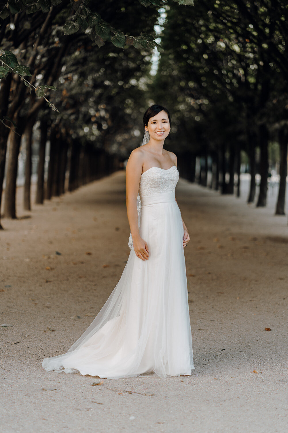 Bride Jardin du Palais Royal Paris France