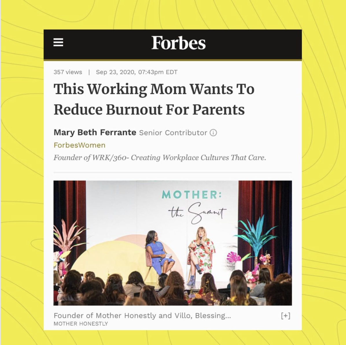 This Working Mom Wants To Reduce Burnout For Parents