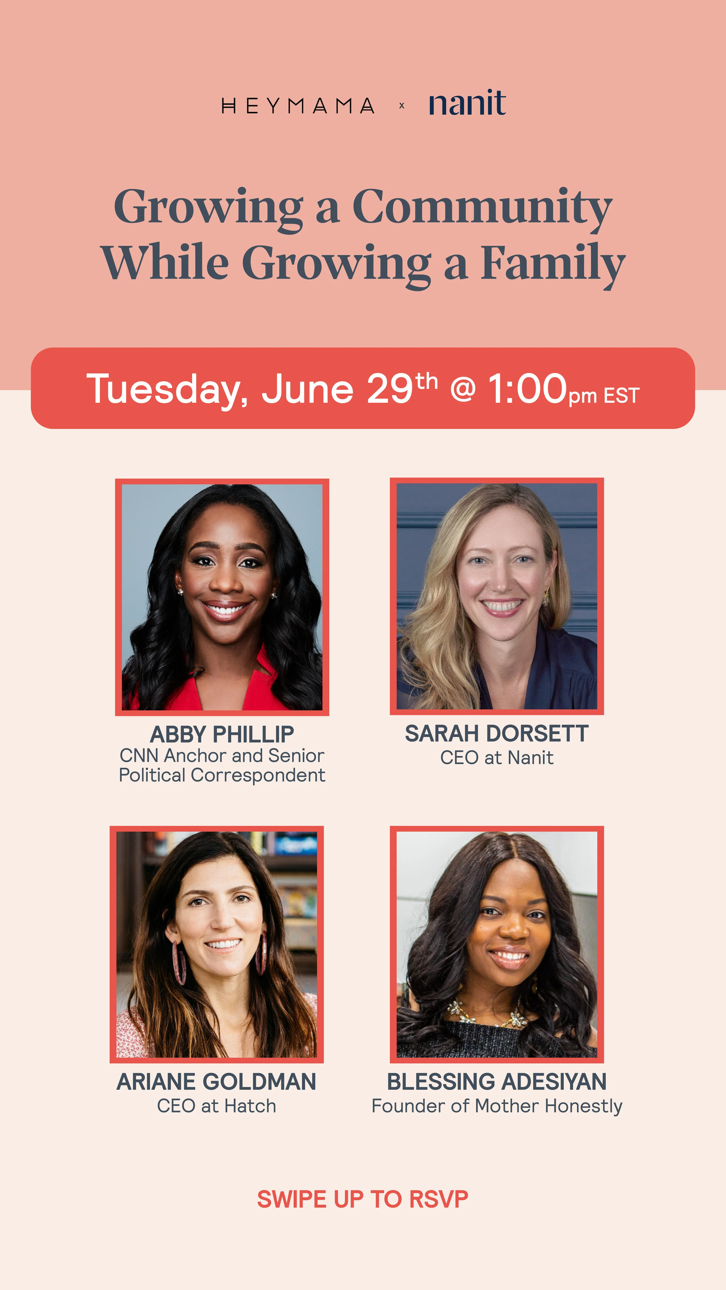 Growing a community while growing a family.