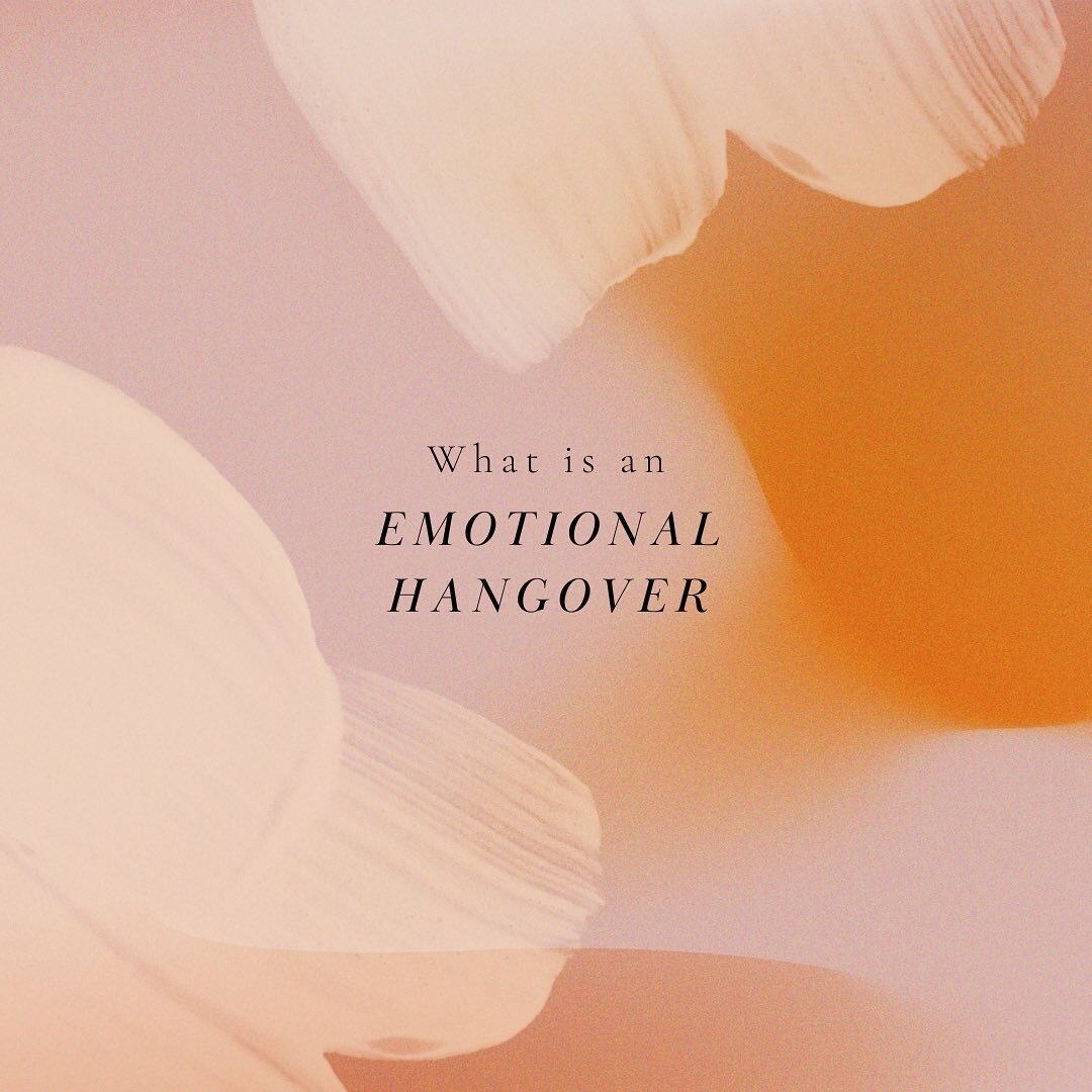 An Emotional Hangover is a common experience for people in therapy, especially when we&rsquo;re just getting started. Emotional hangovers typically occur in therapy after processing a big emotion or heavy experience. It can often lead people to abrup