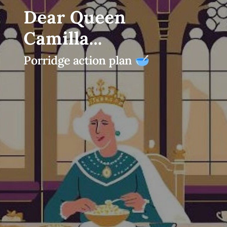 Apparently the queen eats her porridge plain but with a couple of tweaks it could be a gut health power bowl. My latest Substack article explains how&hellip;(link in bio).
#inulin #blueberries #flaxseedoil #thegutmakeover
#guthealth
@queen_camilla_uk