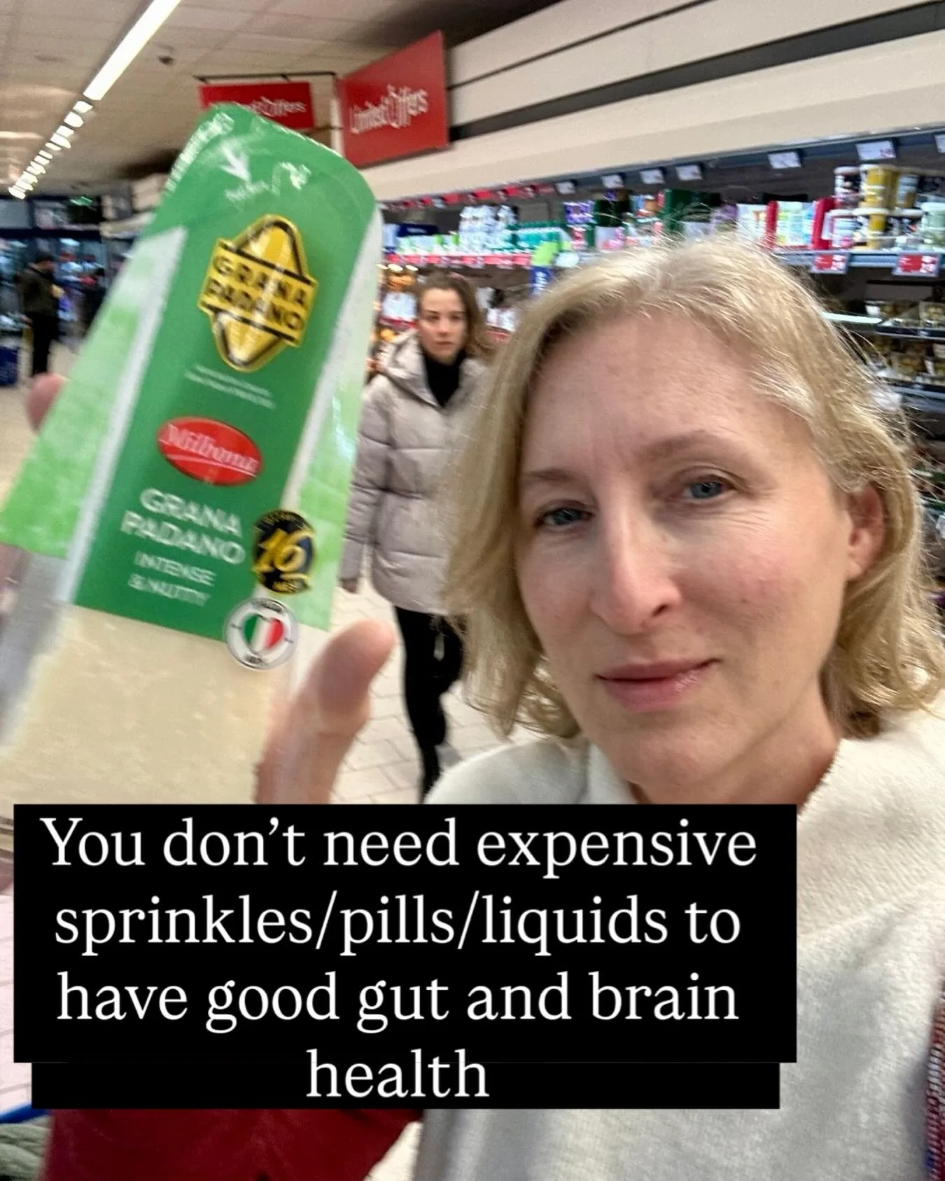 In fact, this cheese had some neuroprotective research in Nature journal recently. And there are lots more regular foods on regular supermarkets which are great for gut-brain health. 
Check out my latest Gut Makeover newsletter to find out what I fou