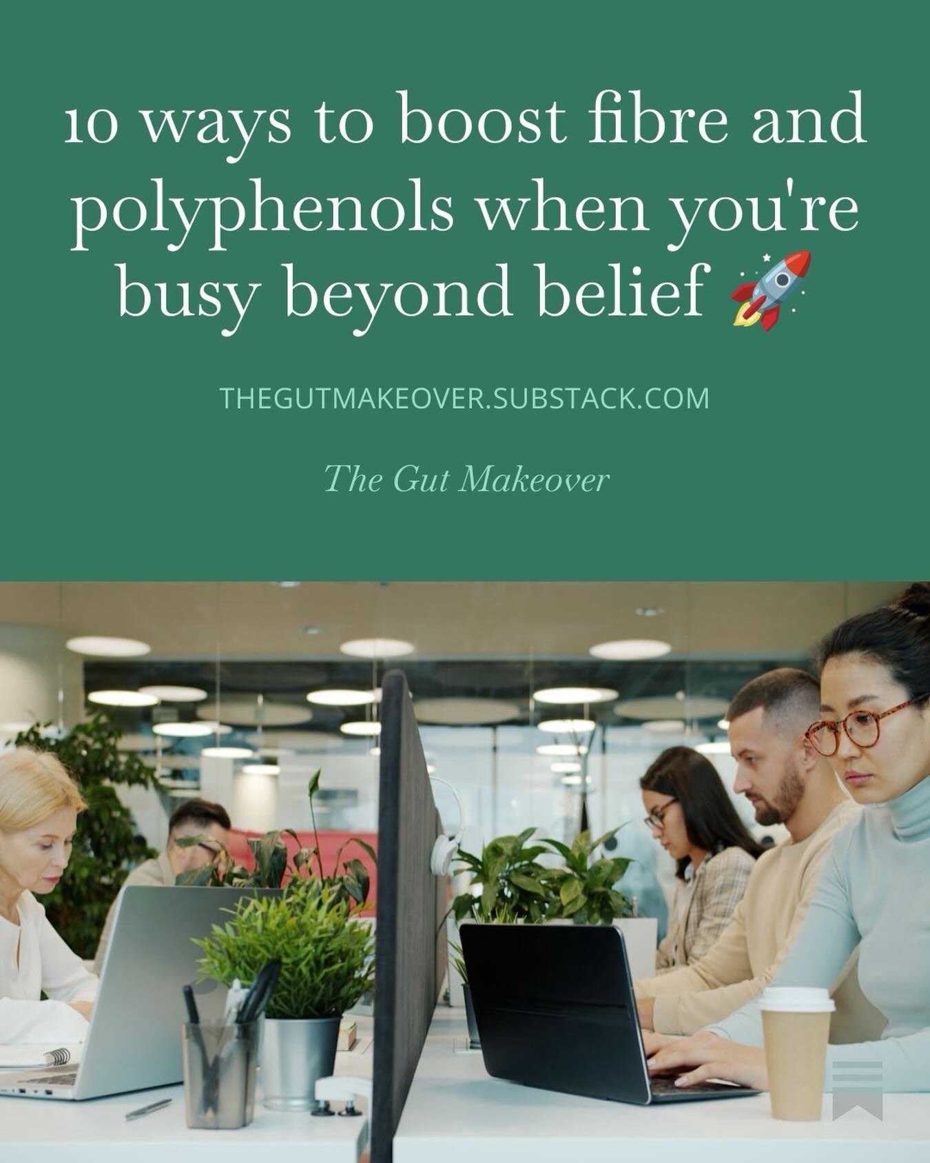 This article could save you time. Read all about it in this week&rsquo;s The Gut Makeover newsletter!