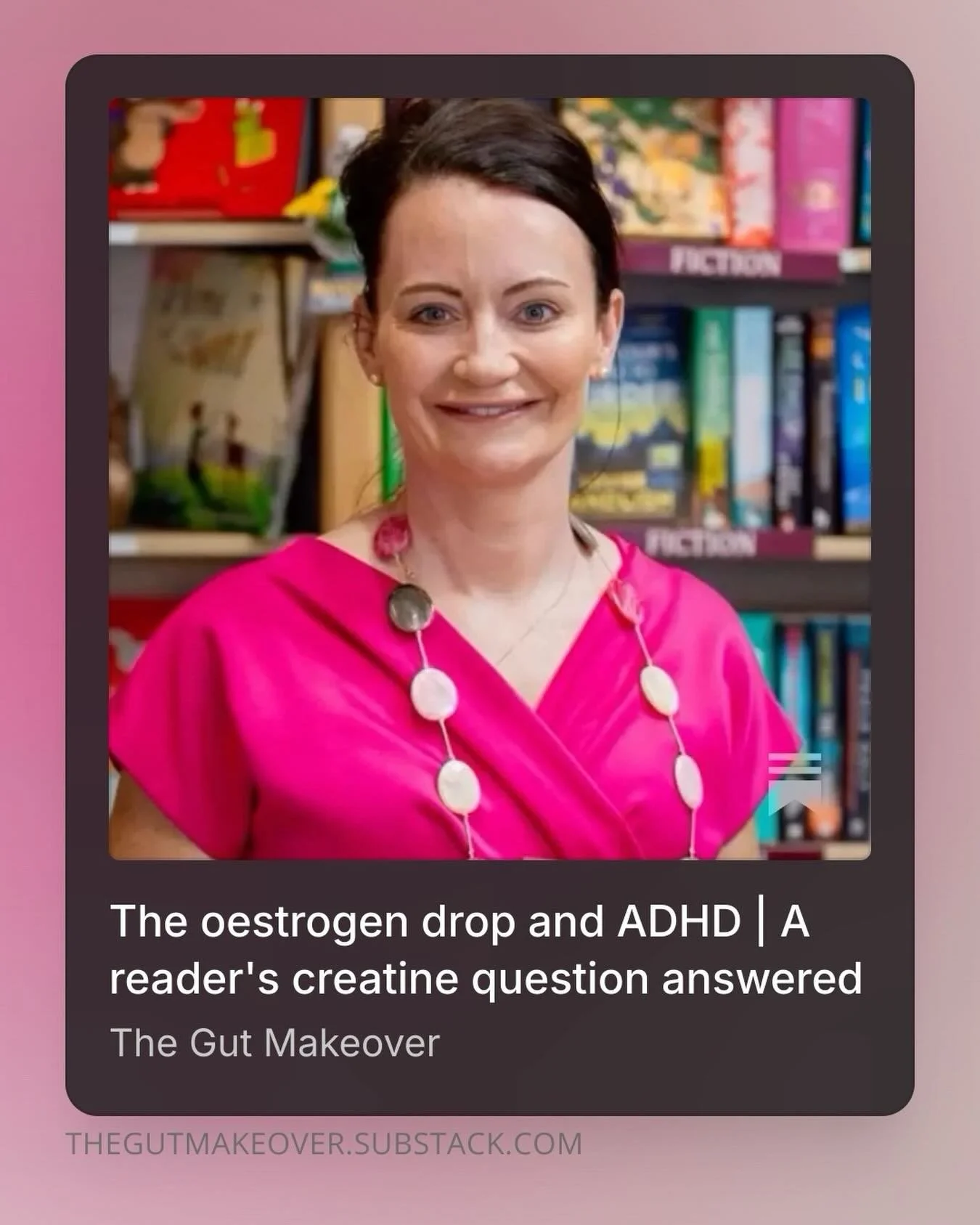 🧠You don&rsquo;t need to have ADHD to find @doctorhelenwall &lsquo;s new book Menopause and ADHD helpful. You can read my review on it in this week&rsquo;s #gutmakeover newsletter. 

🧠So many of us go to the doctor when our oestrogen drops in our 4