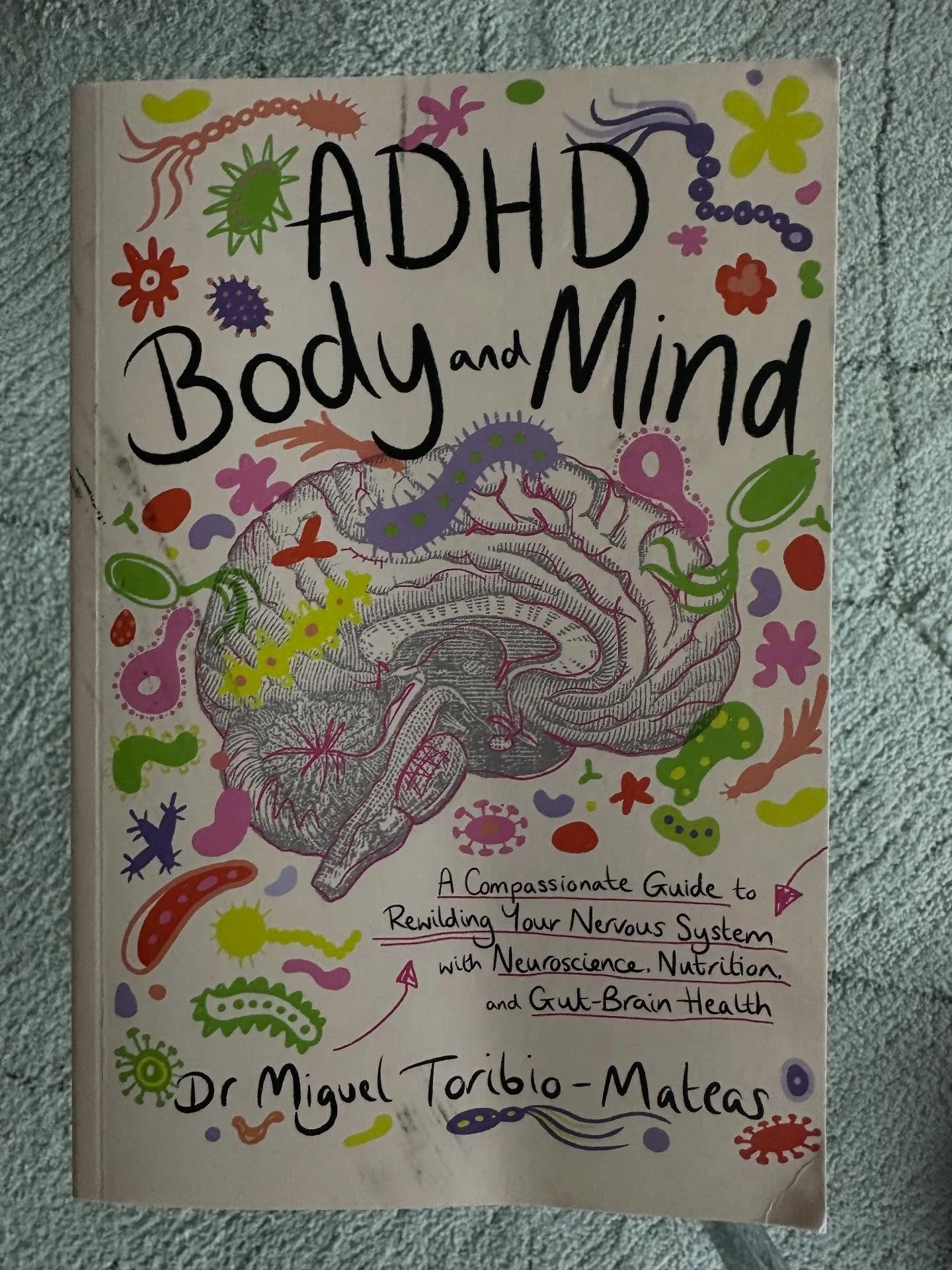 Can&rsquo;t wait to get stuck into this especially the section on food and focus. 

Check it out if you or anyone you know has #ADHD - this will be useful and based on the very latest gut-brain science. 

Congratulations @drmiguelmateas and thank you