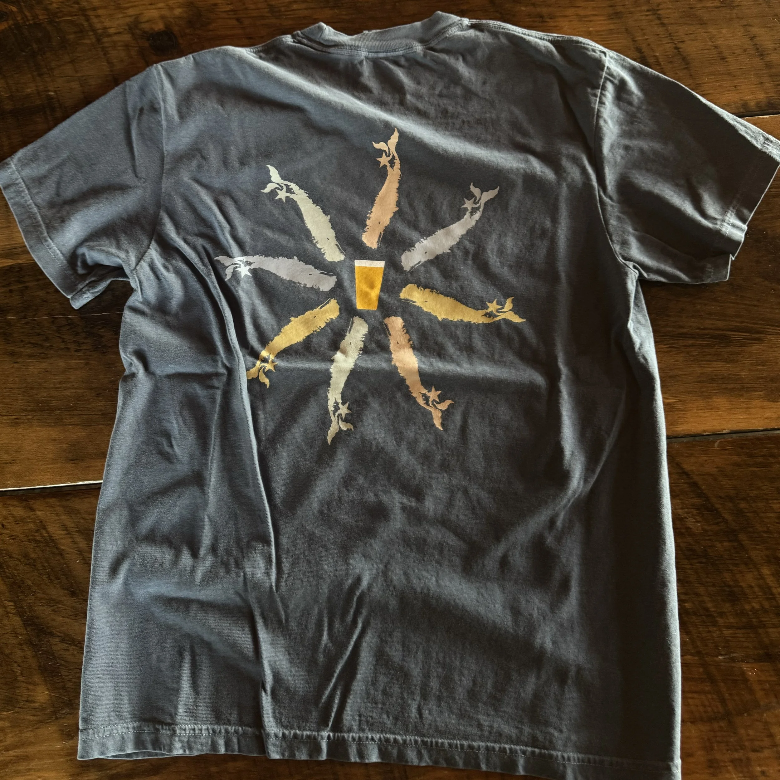 Whale Pinwheel Short Sleeve Tee