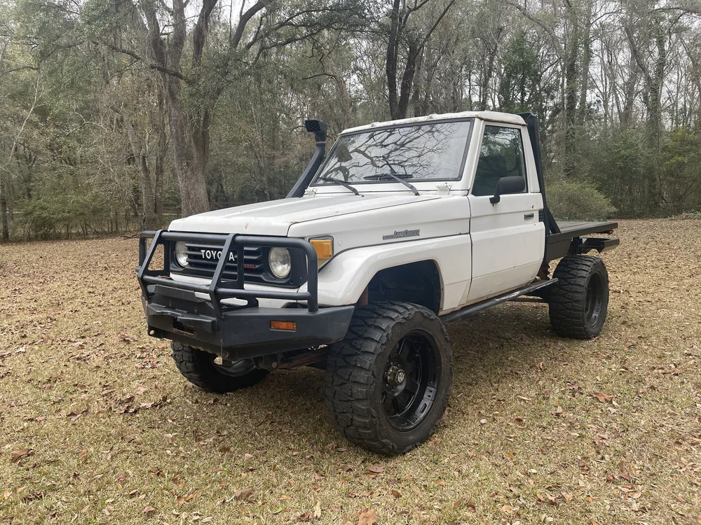 よー SOLD: 1986 Toyota Land Cruiser BJ75 Turbo Diesel LHD — ODD IRON