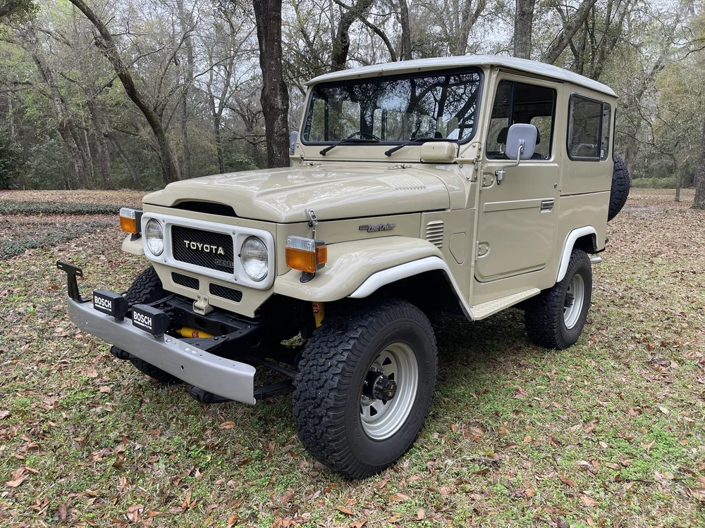 SOLD: 1982 Toyota Land Cruiser BJ42 Diesel RHD — ODD IRON OFF ROAD