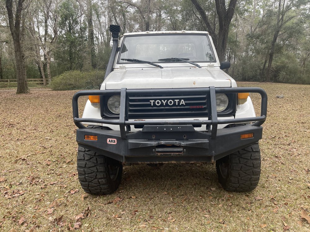 SOLD: 1986 Toyota Land Cruiser BJ75 Turbo Diesel LHD — ODD IRON