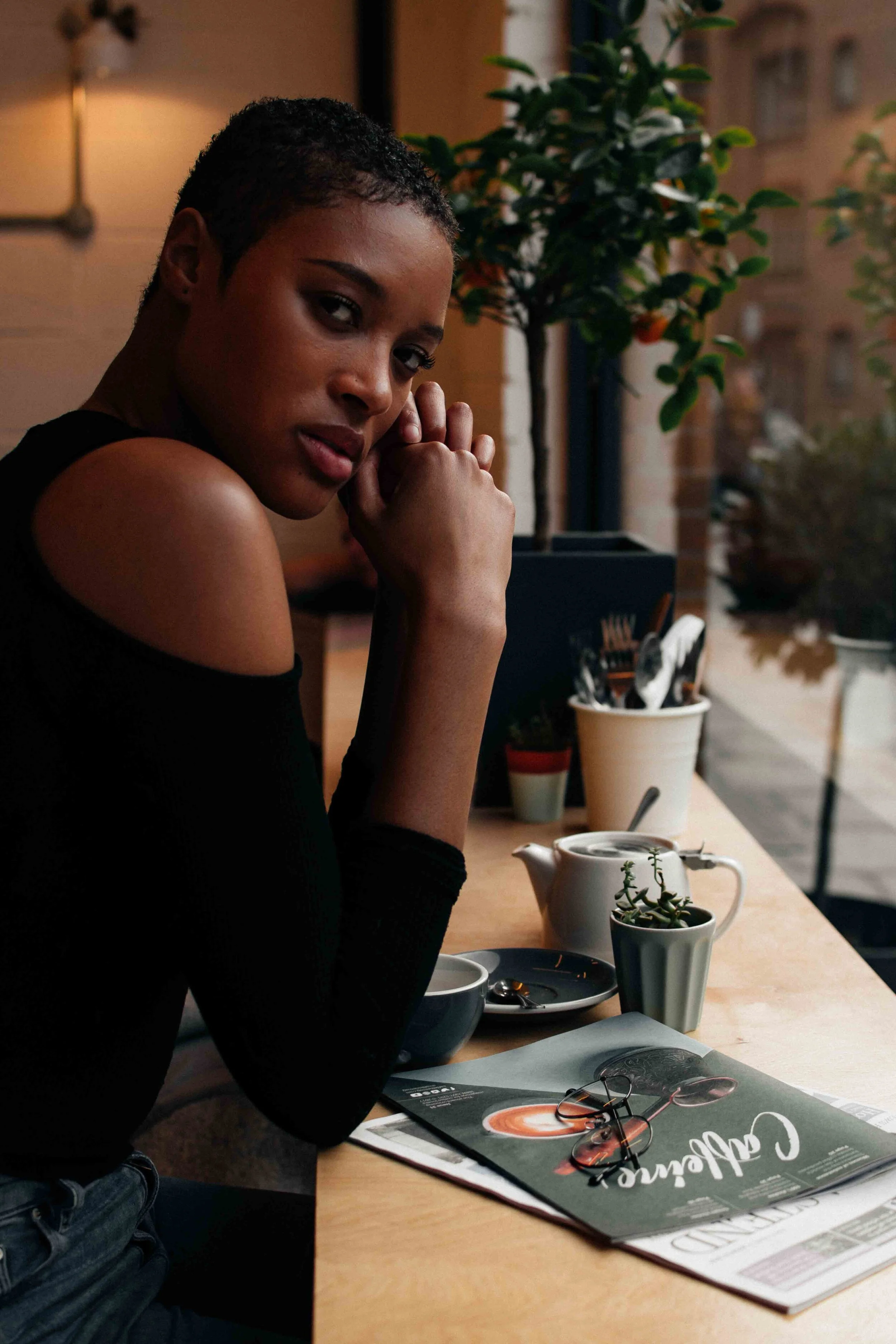 London portrait photoshoot with Esther by photographer Kalil Ali.