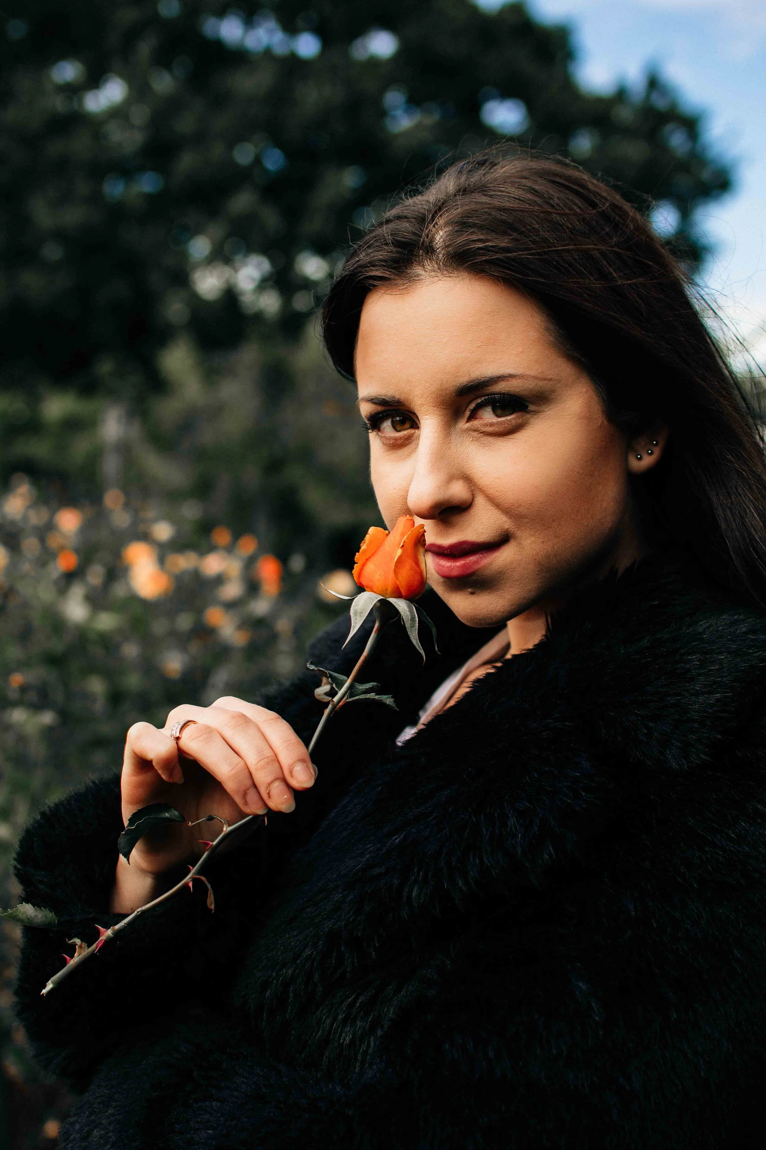 London portrait photoshoot with Greta by photographer Kalil Ali.