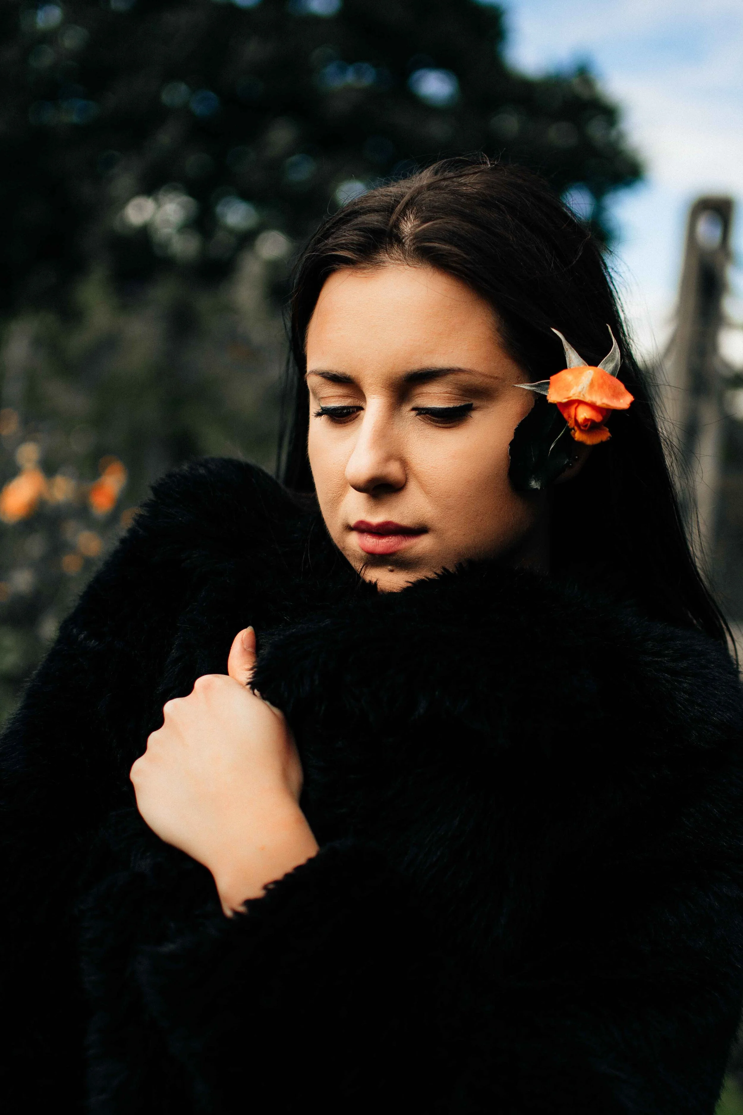 London portrait photoshoot with Greta by photographer Kalil Ali.