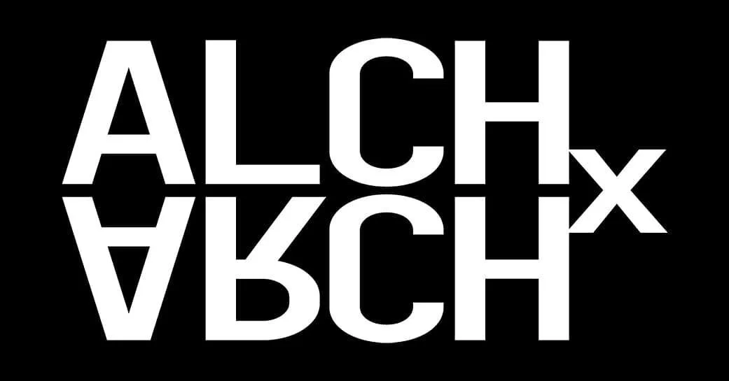 The Wordmark.  ALCHEMIST x ARCHITECT.