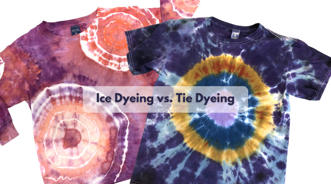 Ice Dye vs. Tie Dye — Waxon Batik & Dye Studio