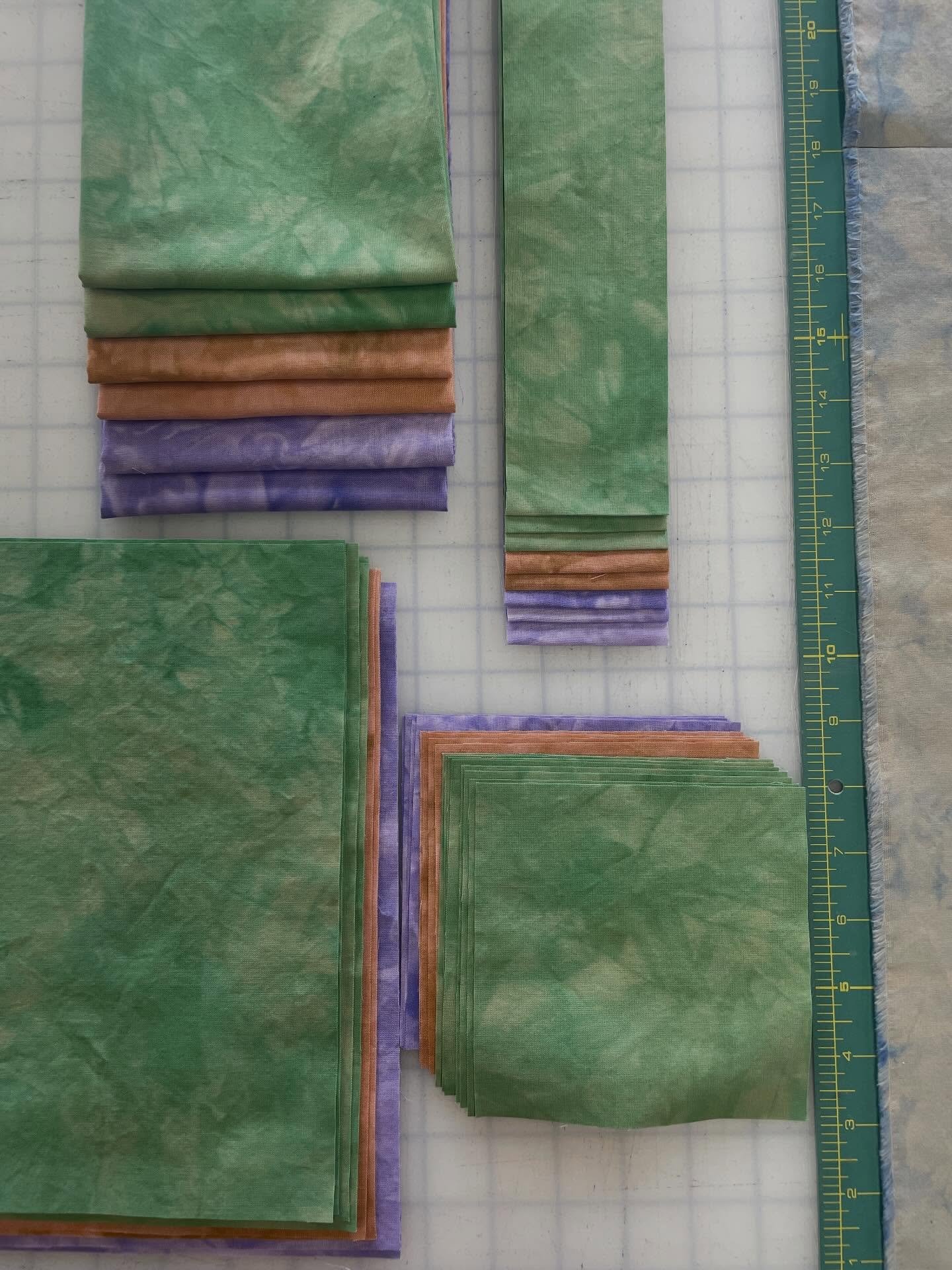 I&rsquo;m so glad that #igquiltfest2026 Day 11 prompt is Cutting Station&mdash; because it just so happens that I&rsquo;m spending a lot of time standing at ours today!

As a garments &amp; fabrics dyeing business, we will often produce small batches