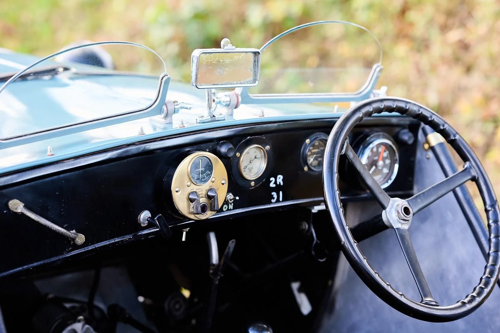 dashboard view of 1930 AUSTIN 7 ULSTER REPLICA