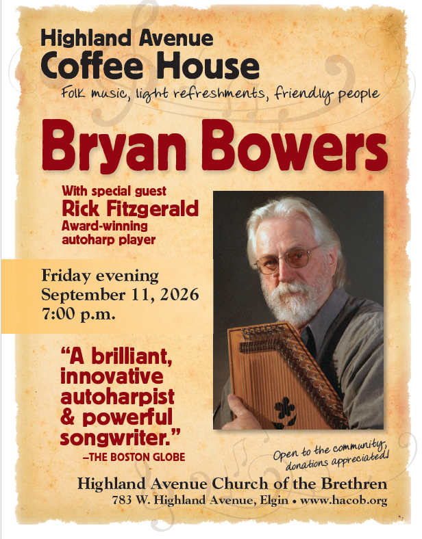 Coffee House: Bryan Bowers