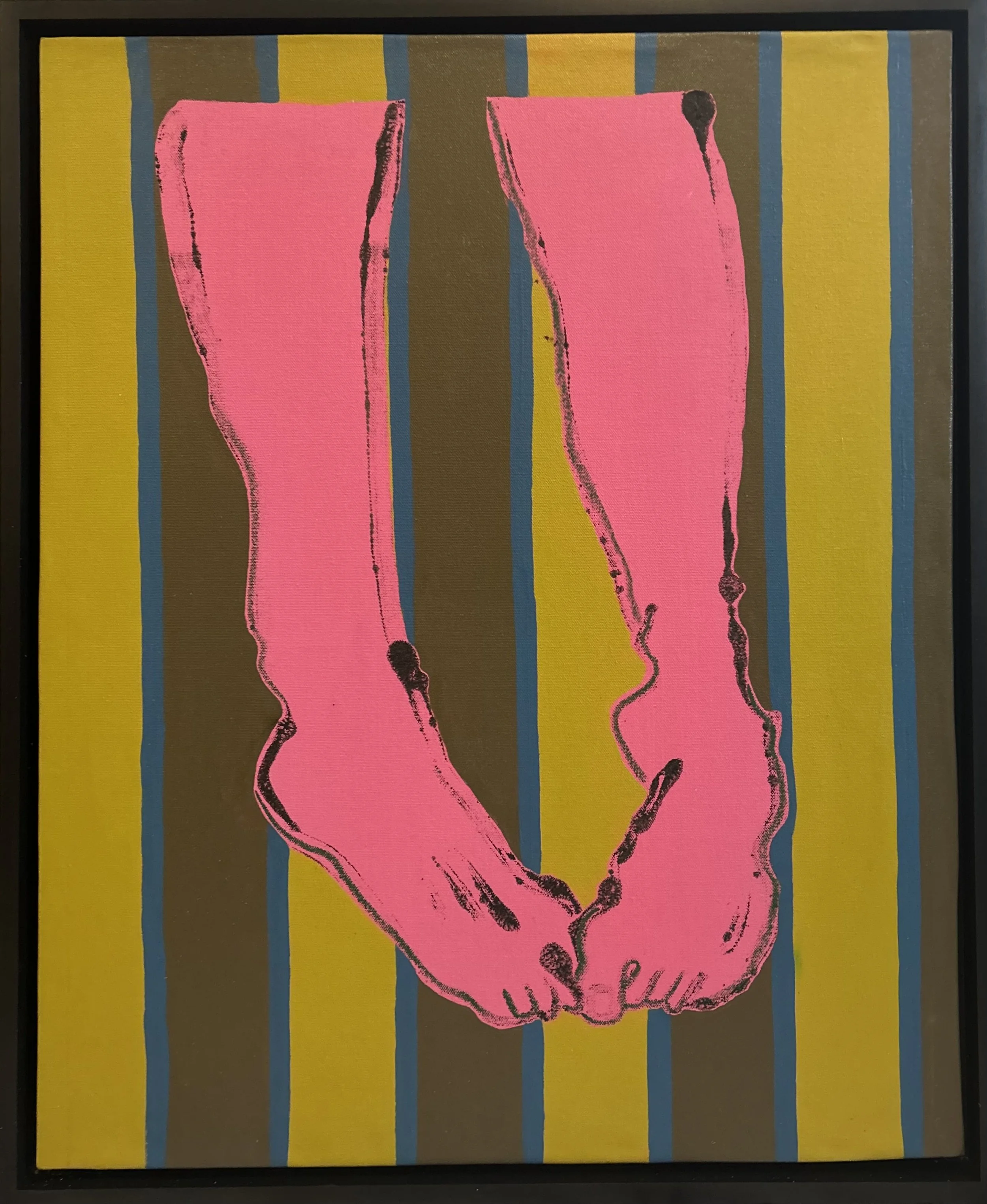 FACTORY FEET, 23x29’’ FRAMED, 2025 - SOLD