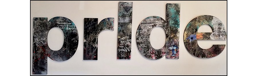 Original Pride • 25" x 84" • Acrylic on Acrylic