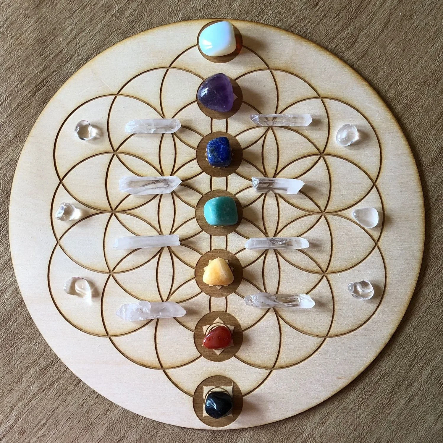 Flower of Life - Chakra Grid