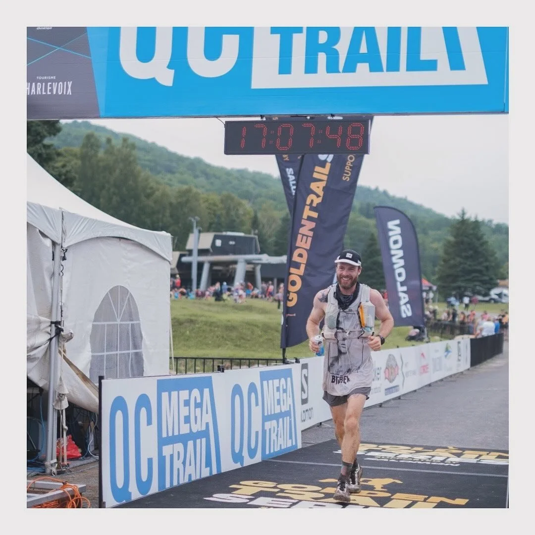 La fin d&rsquo;une course (80&egrave; km de compl&eacute;t&eacute;), le moment d&rsquo;exaltation et de fiert&eacute;. Cette fois, la r&eacute;compense est bonne, mais elle ne fait que signifier que l&rsquo;entra&icirc;nement va bien pour la prochain