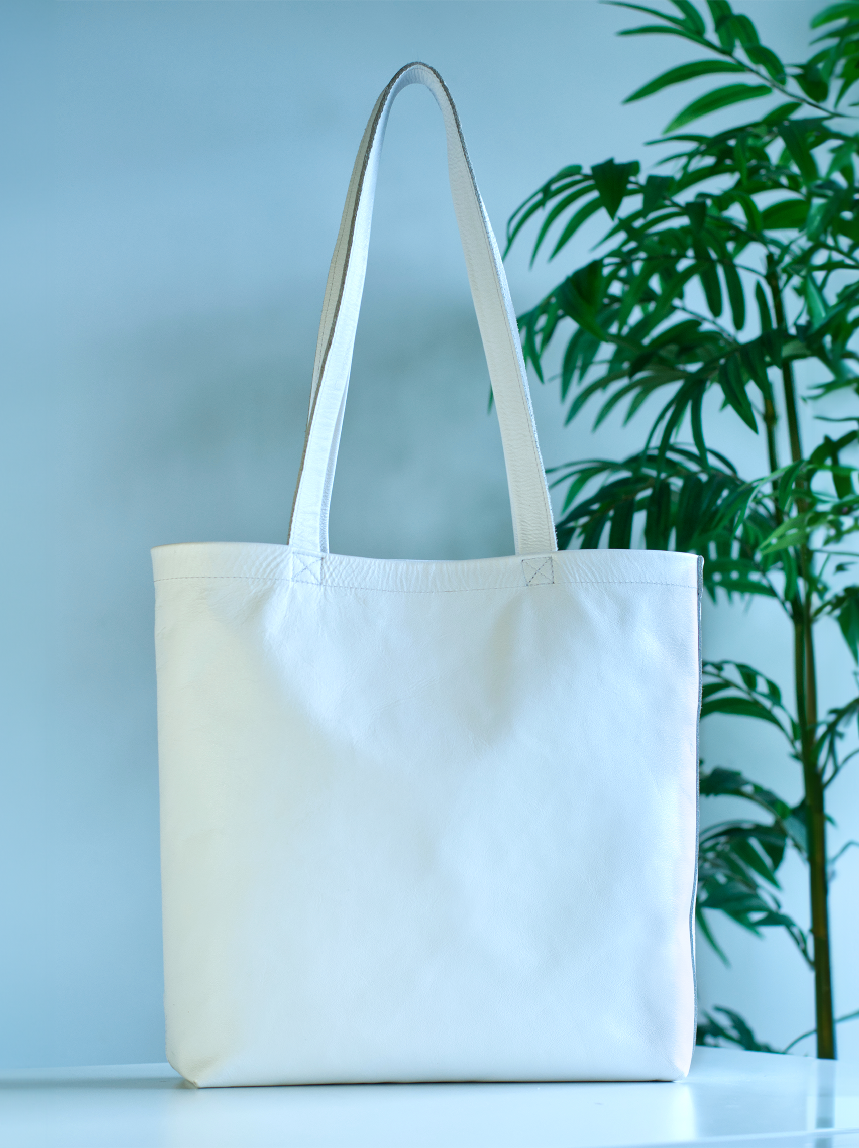 Carryall Leather Tote Bag