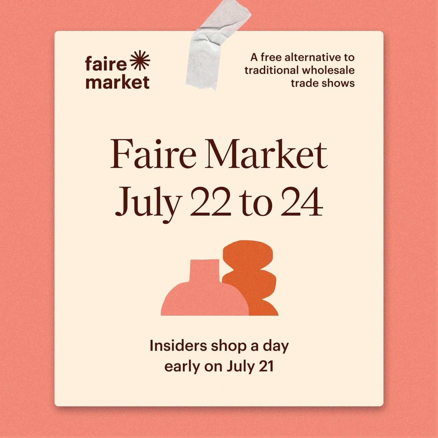 Hey stockists (and future stockists!)
Now&rsquo;s the time to load up&mdash;up to 20% off wholesale orders + free shipping for on Faire from July 22 - 24. 
Let&rsquo;s get your shelves looking delicious. The direct link to order is in our bio! 
🍝🍝?