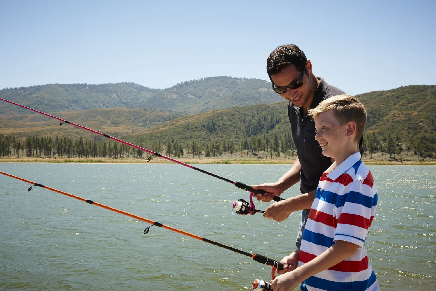 Fishing — Lake Hemet