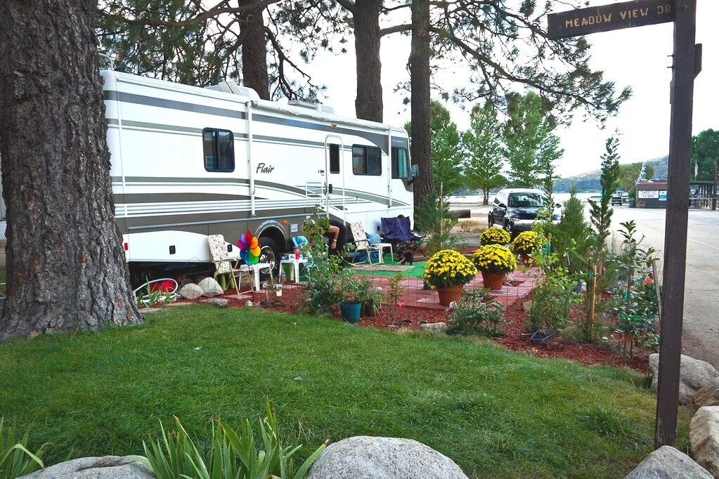 RV CAMPSITES — Lake Hemet