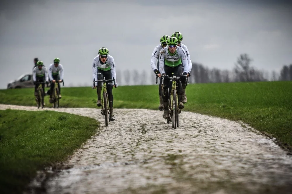 Paris-Roubaix Recon. Dimension Data. 2018