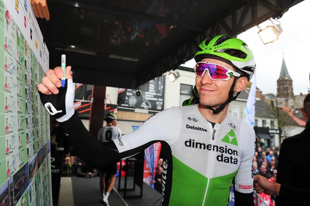 Sign on. Johann van Zyl. Team Dimension Data.