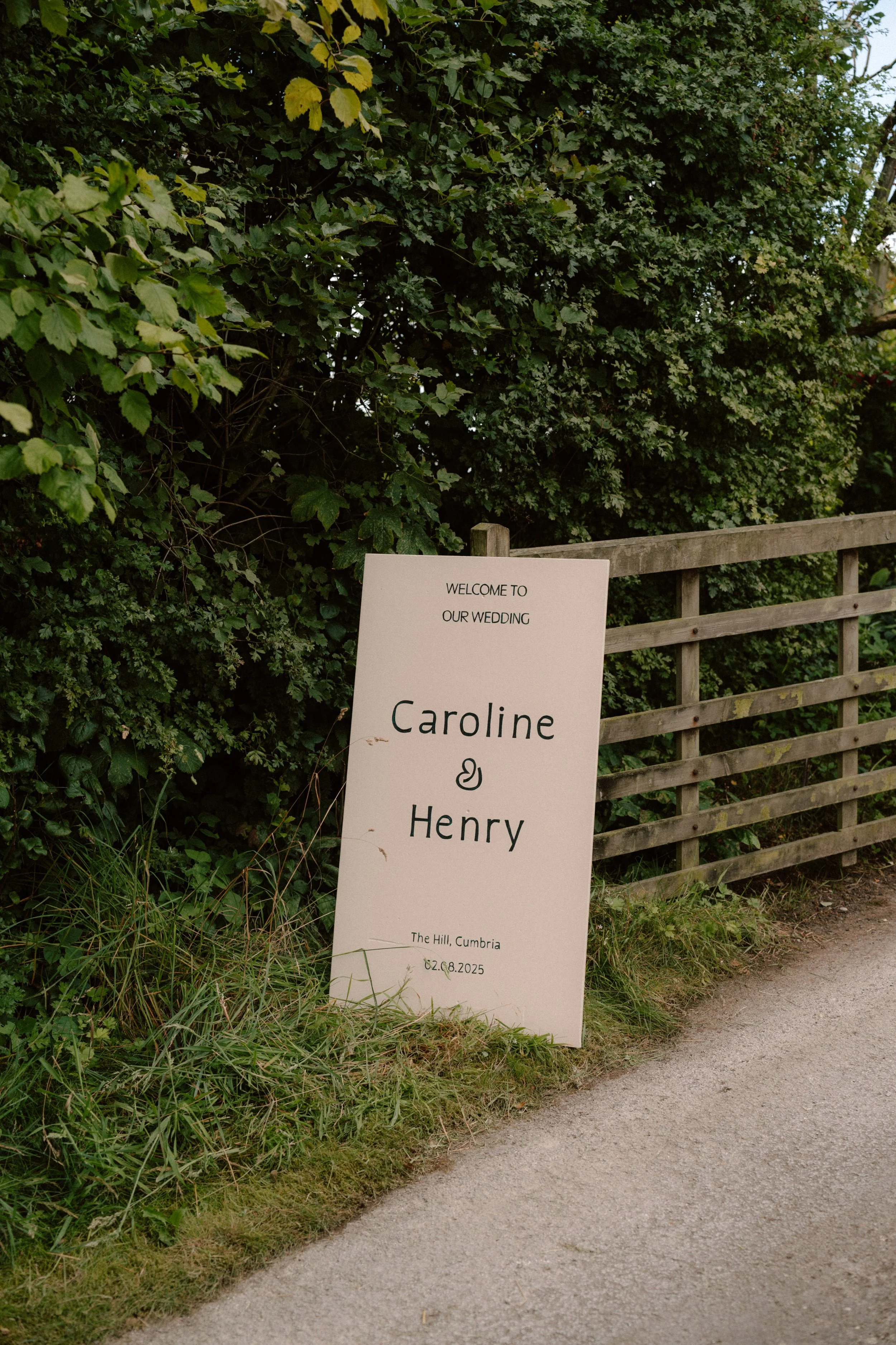 Lake District Wedding Details