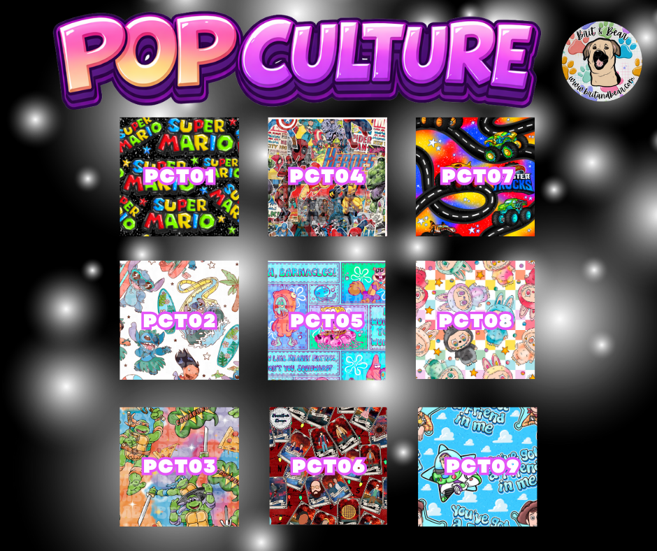 Pop Culture Pet Tees