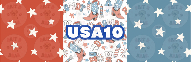 USA10 | Reversible Pet Bandanna