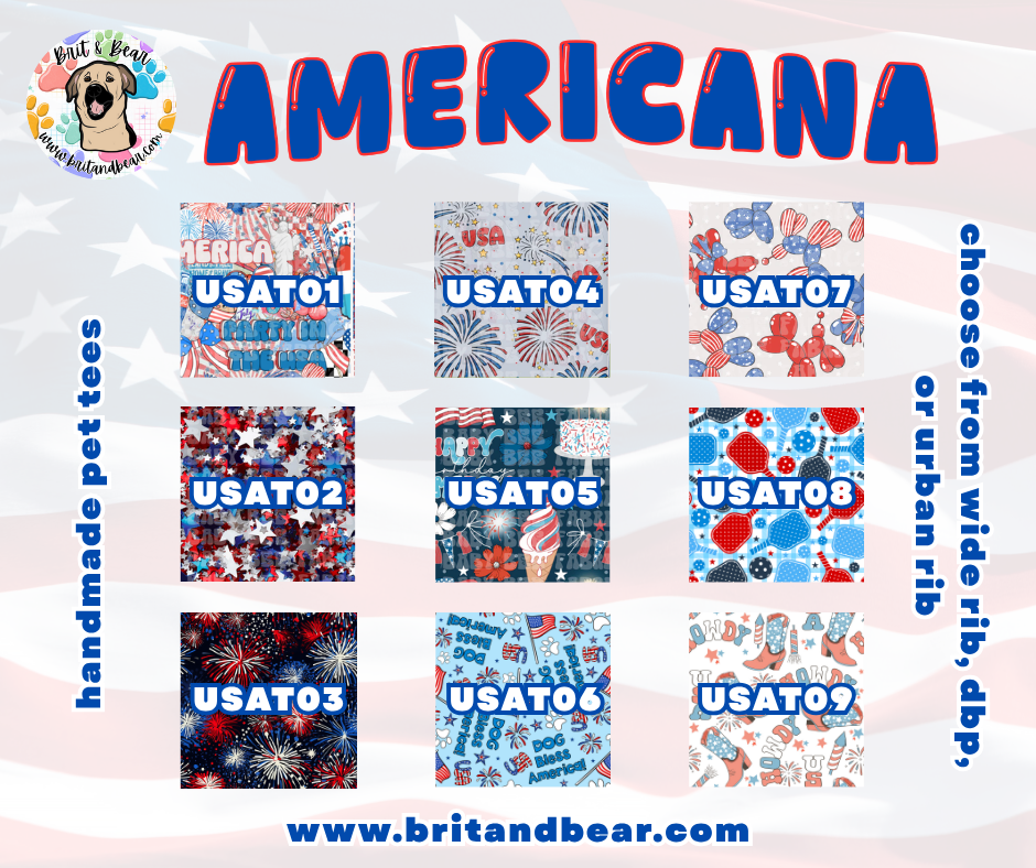 Americana | Pet Tees