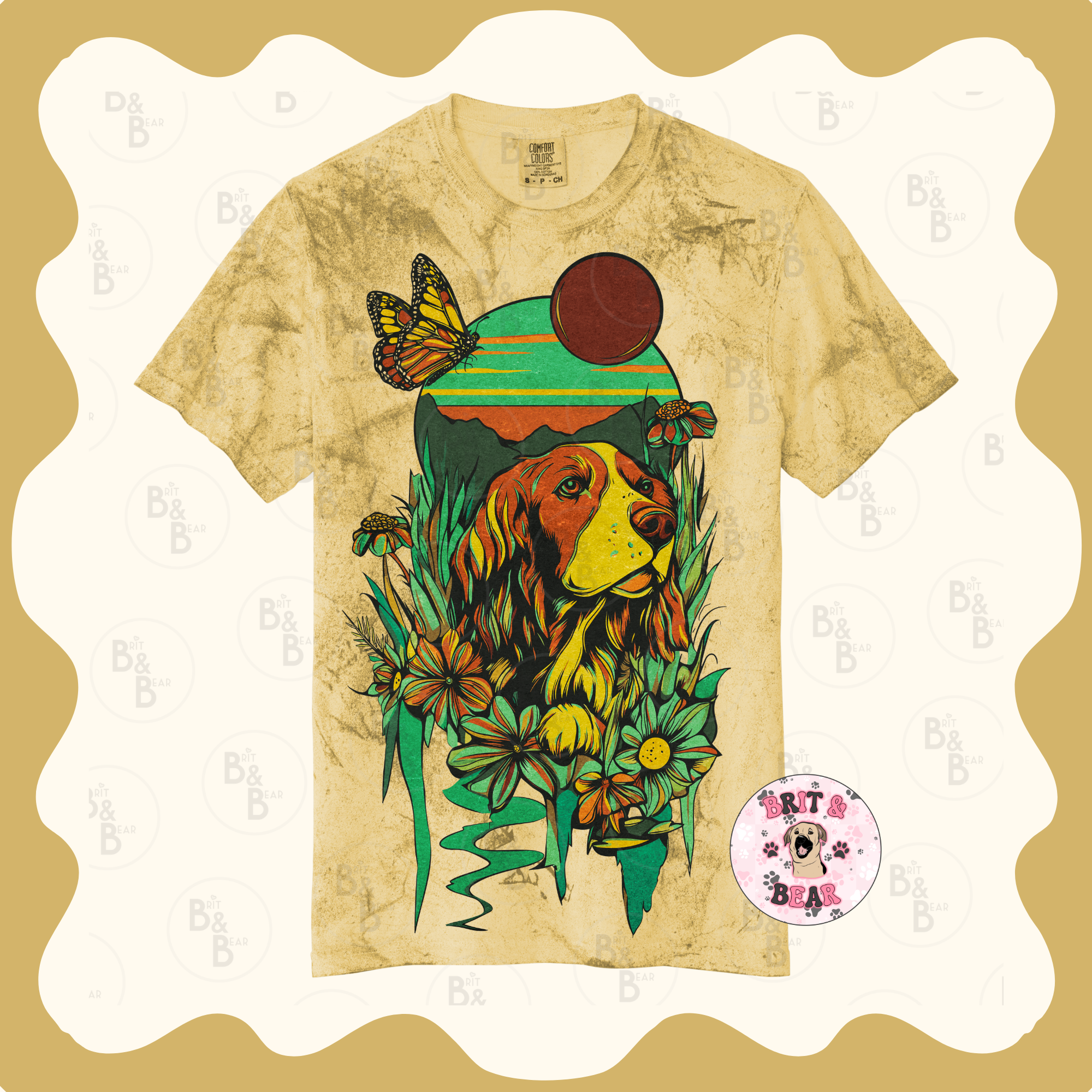 Whimsy Dog Portrait Tee