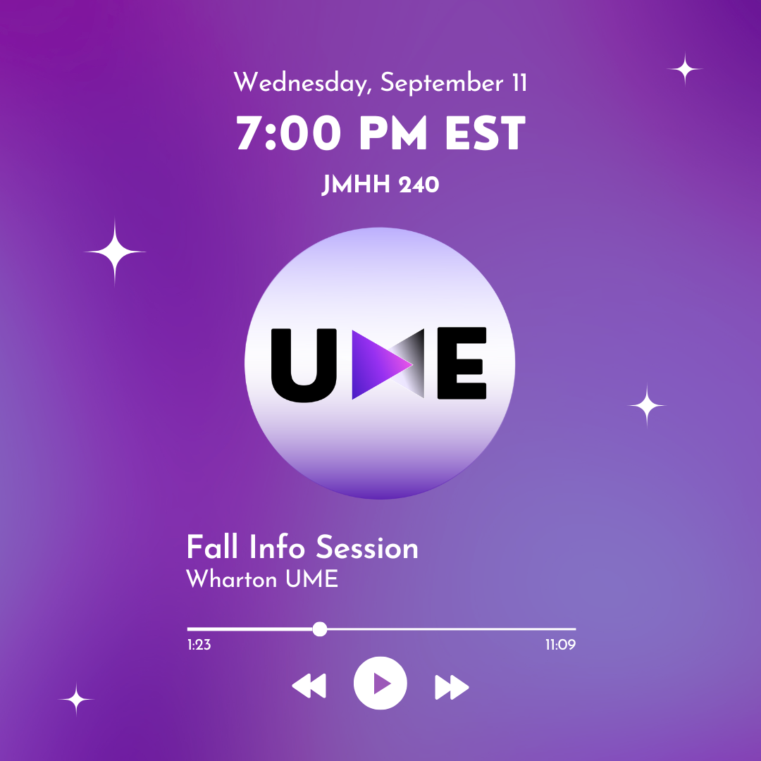 UME Fall 2024 Info Session