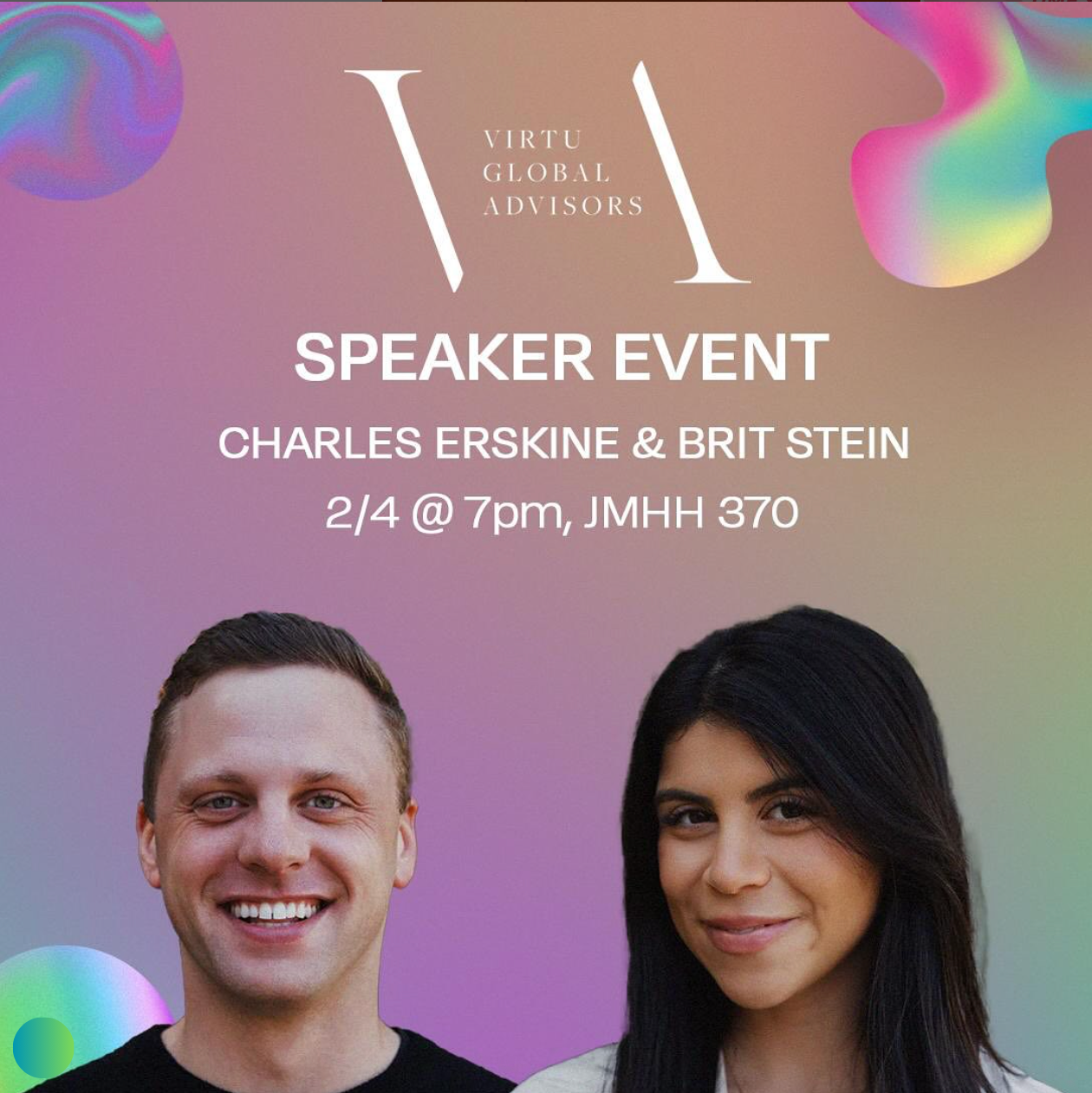 UME x Music Business at Penn Presents: Charles Erskine & Brit Stein