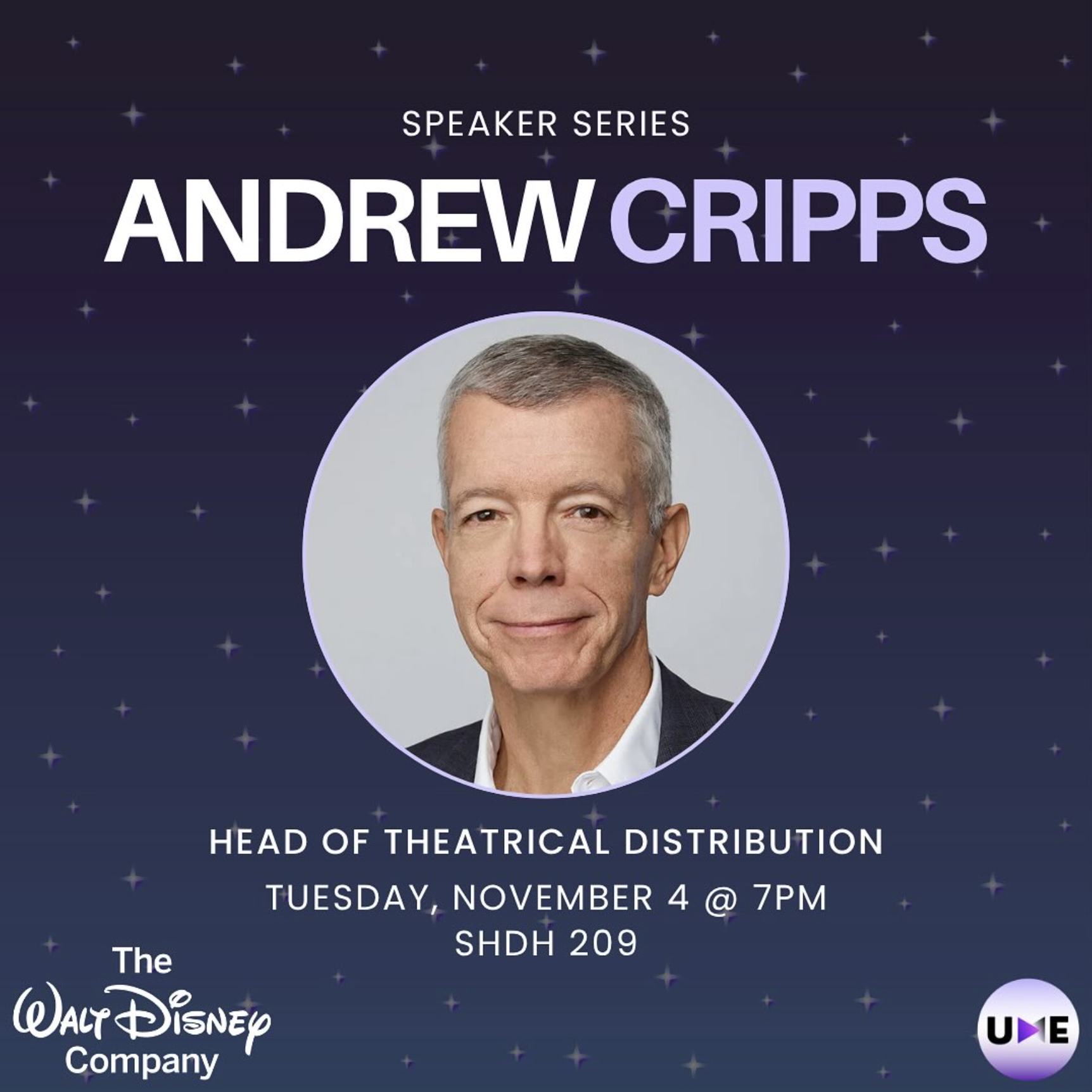 Andrew Cripps Speaker Series Event